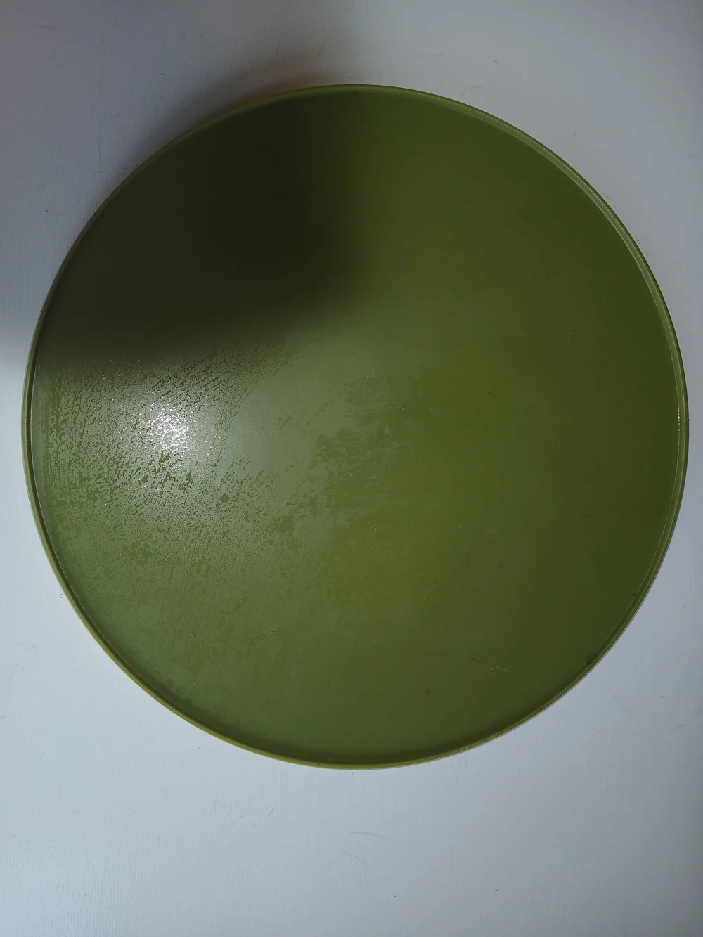 Rubbermaid Lazy Susan 10.5” Turntable Round Avocado Green #2725 -VINTAGE